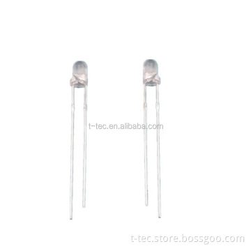 5V-12V High Voltage T1 LED Lamps with Internal Resistor - Red, Yellow, Blue, Green, White, RoHS Compliant